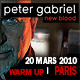 Peter Gabriel - New Blood tour kick-off at Radio France - concert report