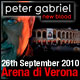 Peter Gabriel - New Blood, Arena di Verona (26/09/2010) - concert report