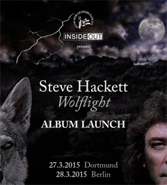 Steve Hackett Wolflight Album Launch Events Germany 2015