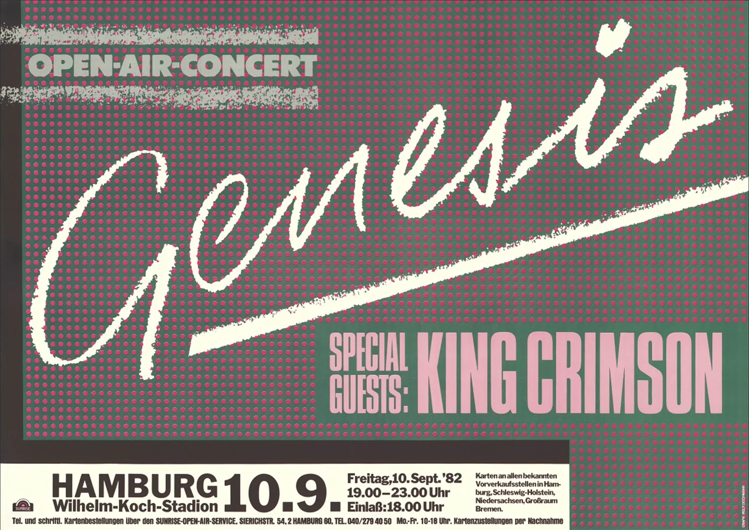 40 years ago: GENESIS and KING CRIMSON in Hamburg - You Might