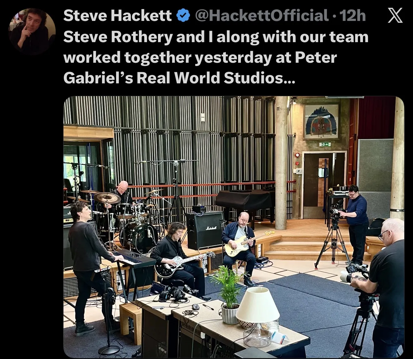 Hacket Rothery Steve Hackett & Steve Rothery: