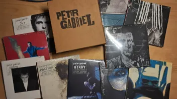 Peculiar Peter Gabriel box with all studio albums up to US