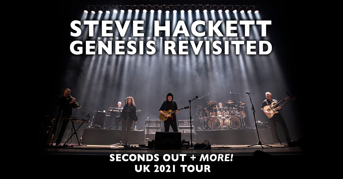 Steve Hackett Seconds Out & More UK Tour 2021