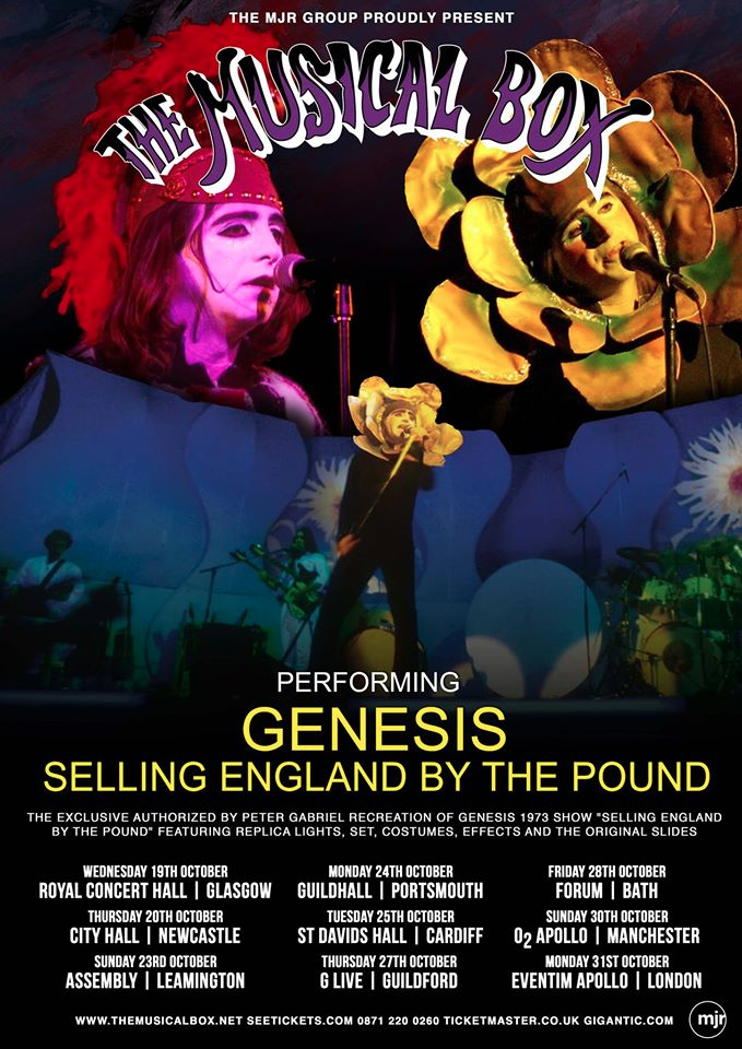 genesis tribute band's tour dates