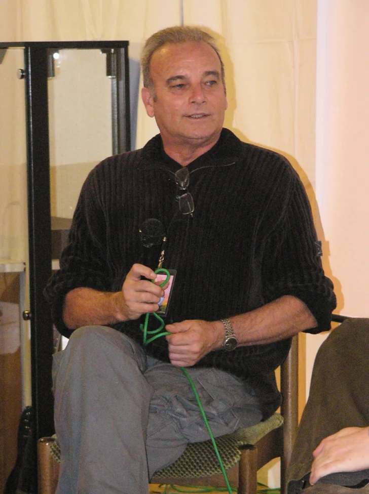 John Mayhew in Welkers - interview, Photo: Peter Schütz