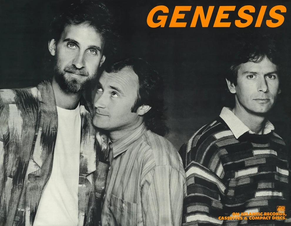 Genesis Invisible Touch advert poster