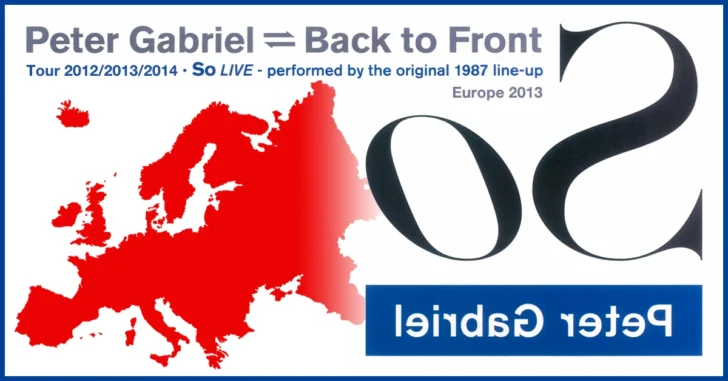 Back To front Europa Tourbericht 2013