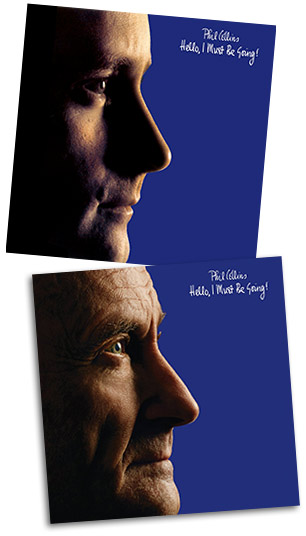 old and new cover of Hello, I Must Be Going!