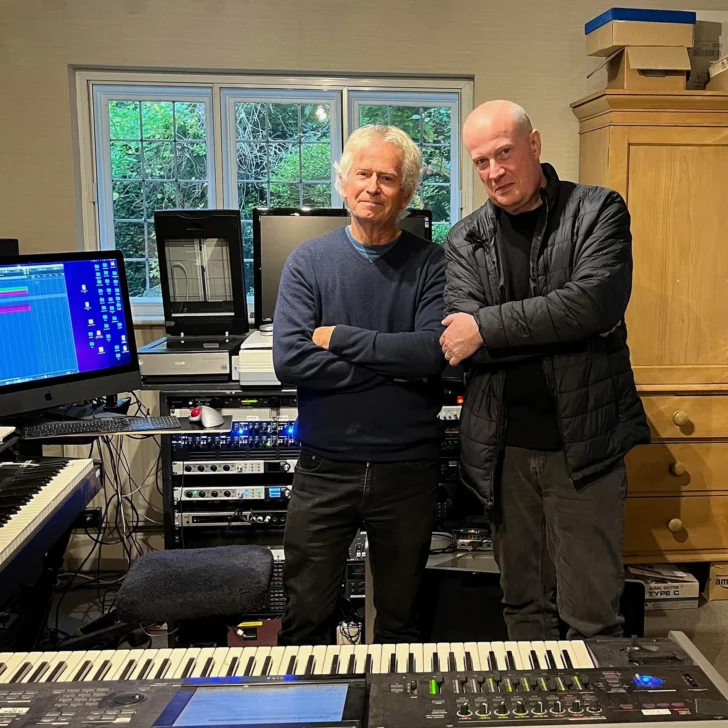 Tony Banks and Brian Coombes in October 2024