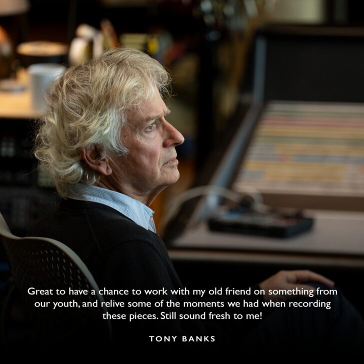 Tony Banks on working with Peter Gabriel again. Photo by York Tillyer