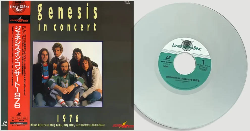 米2discs LP Genesis In Concert FD59142,TG2910 NOT ON LABEL /00520 Genesis In Concert 1976 (Laserdisc) - review - Genesis News Com