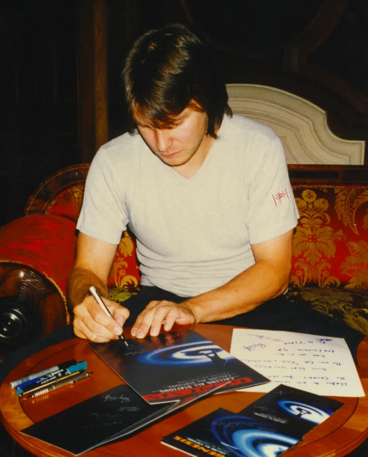 Ray Wilson signing goodies