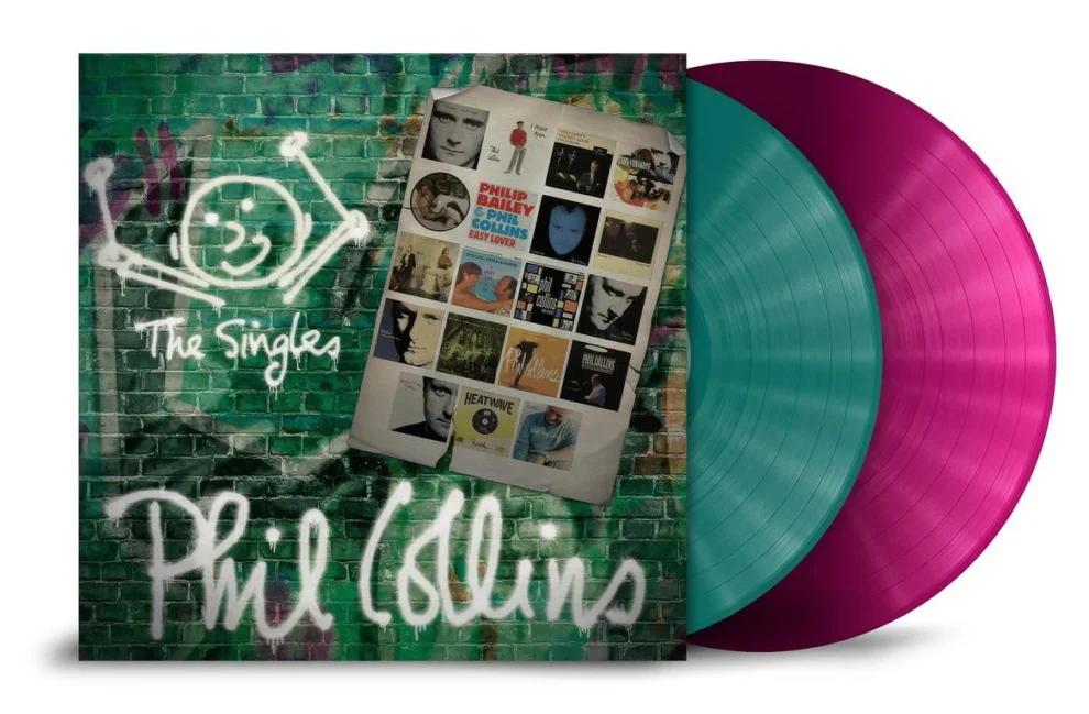 Phil Collins The Singles coloured vinyl