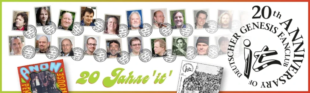 20 Years 'Deutscher Genesis Fanclub it': (1991 - 2011)