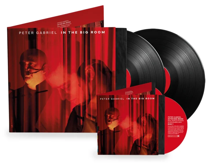 Peter Gabriel - In The Big Room on 2CD and 2LP