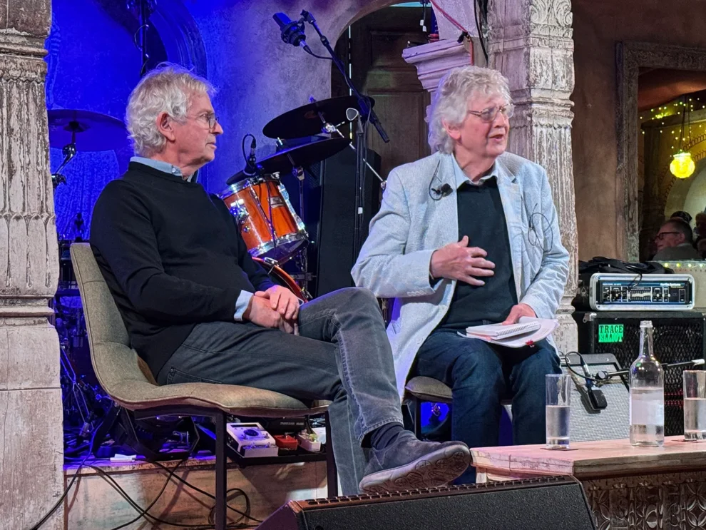 Tony Banks and Chris Welch at Trading Boundaries