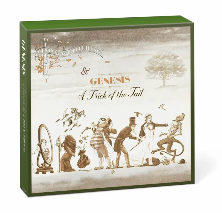 Genesis A Trick Of The Tail and Wind & Wuthering boxsets