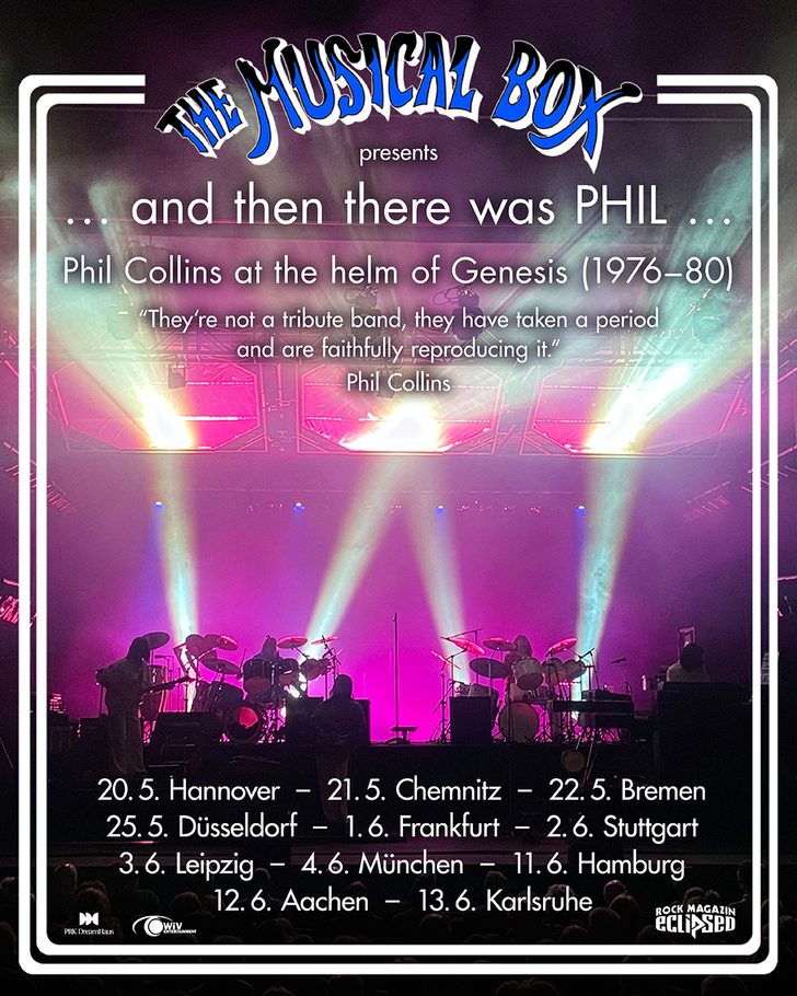 The Musical Box - German dates 2027