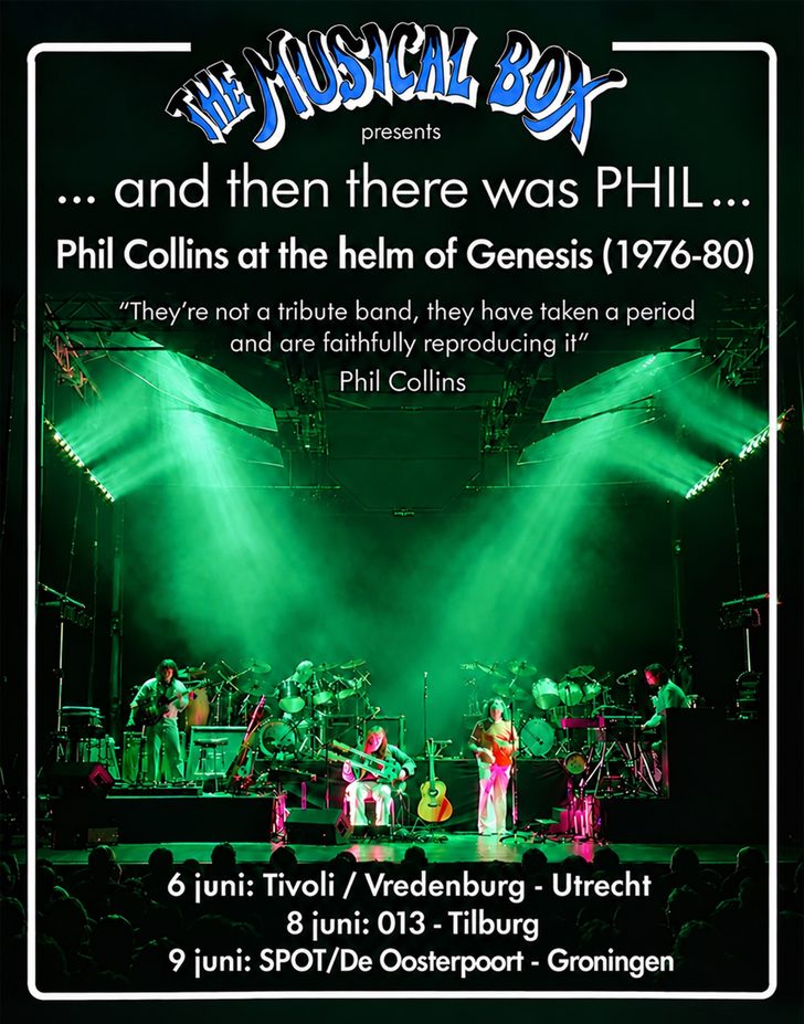 The Musical Box - dutch dates 2027