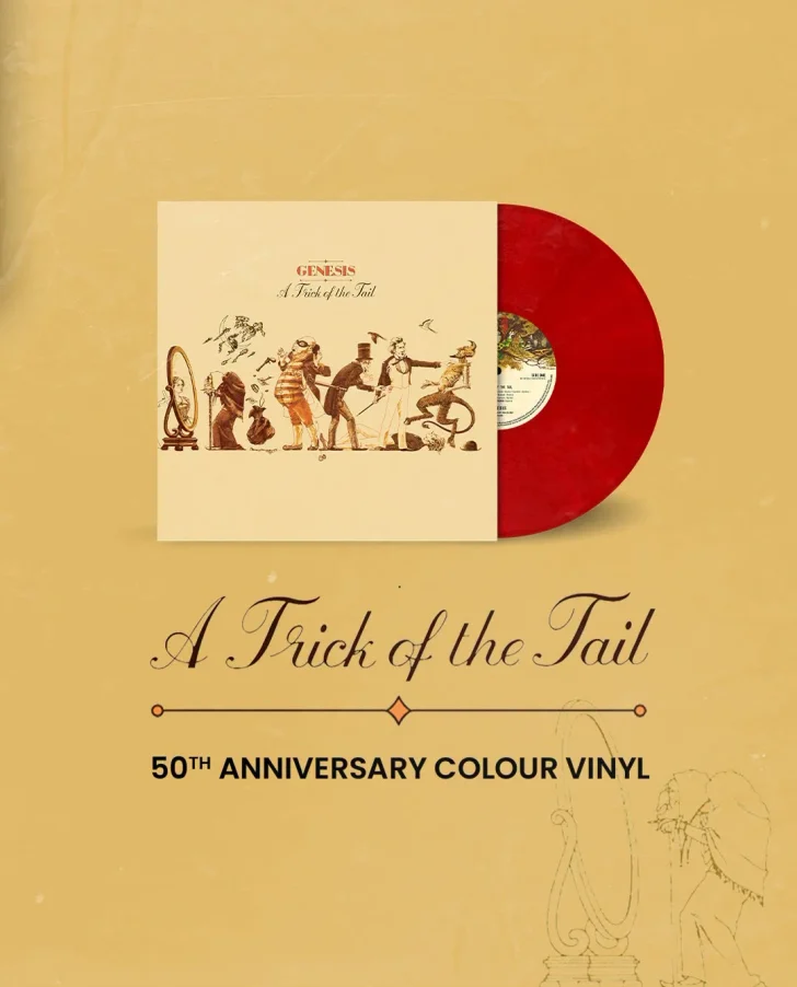 Lava Red Vinyl - A Trick Of The Tail